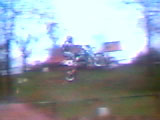 Adam Jumping after Coming out of a Turn
